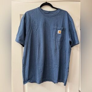 Carhartt original fit pocket T-shirt blue large